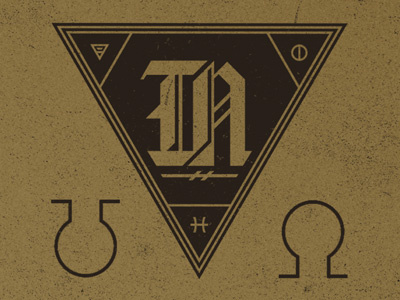 Therapeutic Noise Logos branding gold identity logo typography