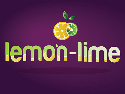 lemon-lime citrus design fruit logo student