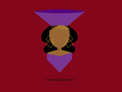 Traditionally Speaking africa african beauty culture flat design headpiece logo tradition travel