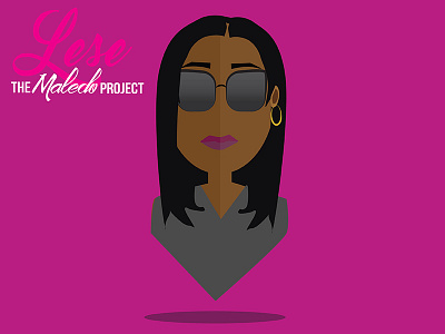 Lese of the Maledo Project avatar graphic design illustration logo podcast profile