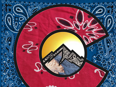 Colorado 1 branding colorado flag gift shop graphic design logo tourism ui
