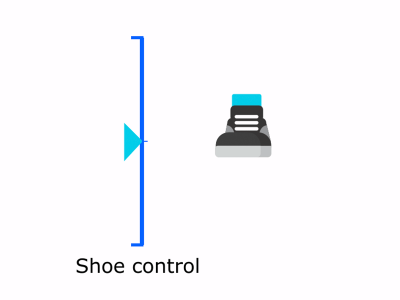 Shoe control