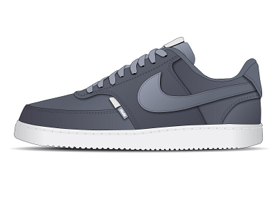 Nike Court Vision Low - Gradient/Shadows