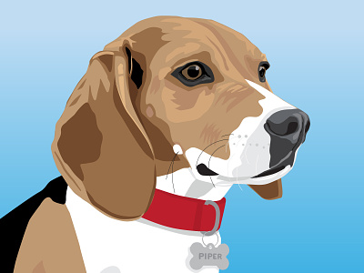 Beagle vector illustration 2d animal beagle design dog illustration vector