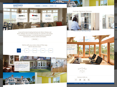 Hastings angles design parallax pitch scrolling ui ux website