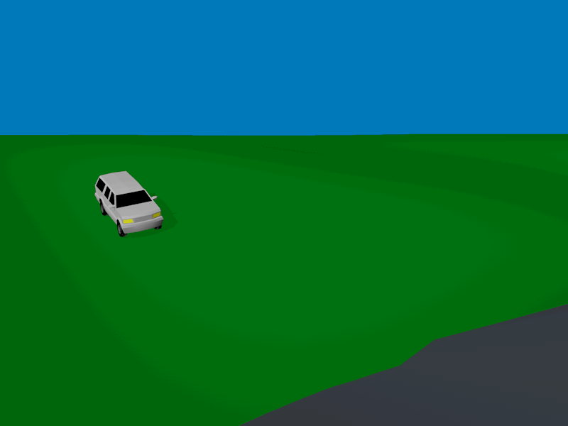 Suburban 4x4 dynamics 4x4 animation c4d cinema 4d mograph off roading render suburban