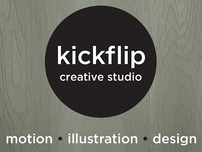 KickFlip Creative Studio Branding 2d 3d animation company creative design illustration motion design motion graphics studio