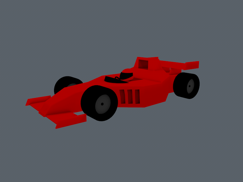 Formula1 car 2 3d animation cinema4d formula1 illustration race car