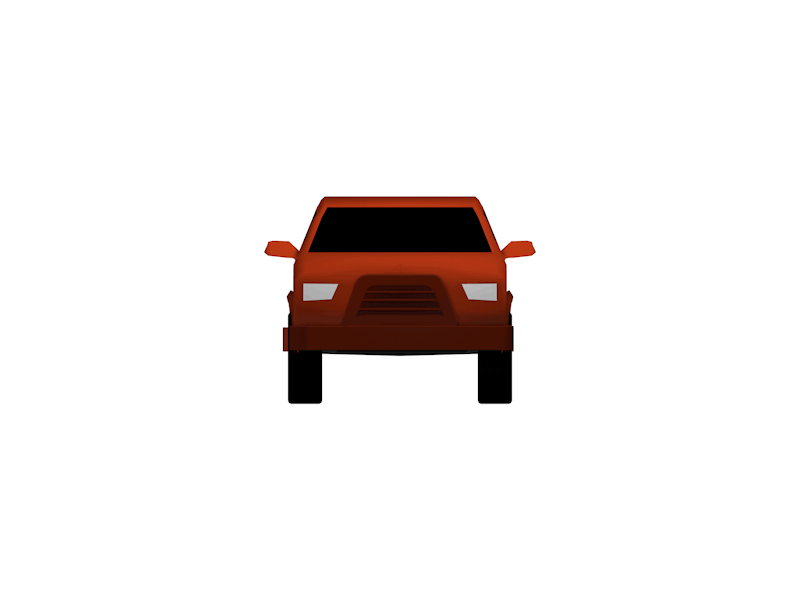 Toyota Rotate 3d cinema4d illustration low poly pick up rotation toyota vehicle