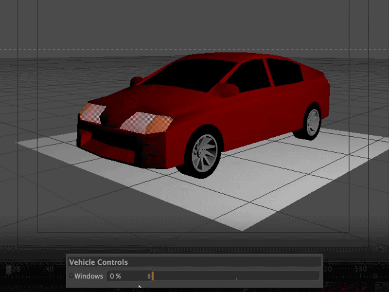 Window Rig animation c4d car cinema4d mograph motion rig vehicle