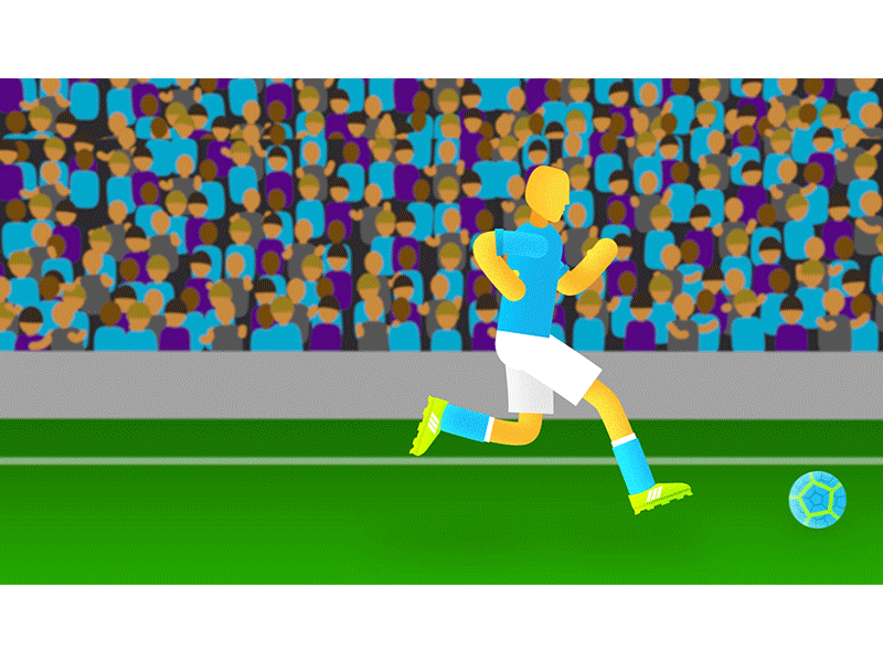 Dribble In-Out with Crowd 3d animation character cinema4d illustration mograph motion design rubber hose