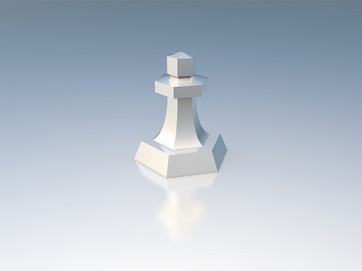 Pawn - Chess set 3d 3dprinting c4d cinema 4d cinema4d