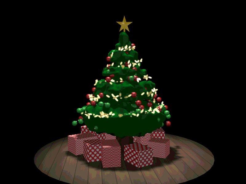 Happy Holidays 3d animation c4d cinema 4d cinema4d gif illustration mograph motion design motion graphics