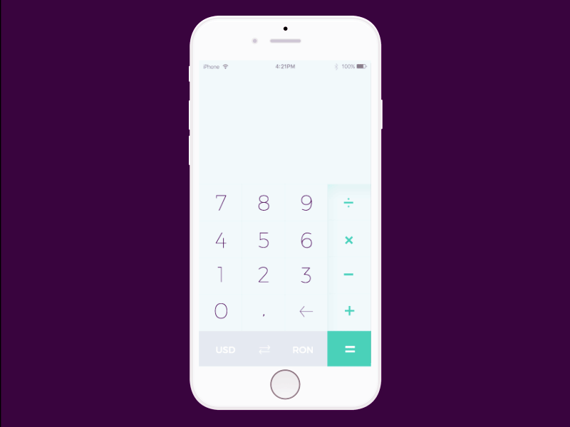 Calculator animated calculator daily gif math phone ui