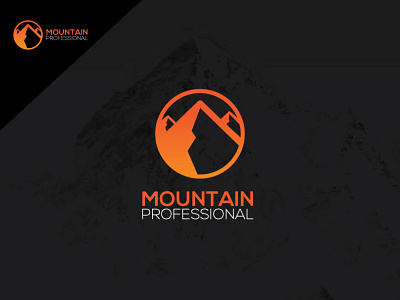 MOUNTAIN LOGO | branding design graphic design idea illustration logo typography ui ux vector