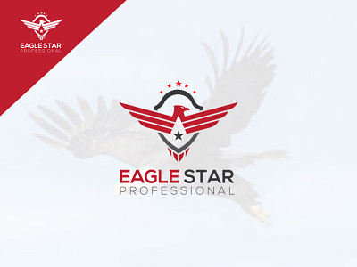 EAGLE STAR LOGO | branding design graphic design idea illustration logo typography ui ux vector