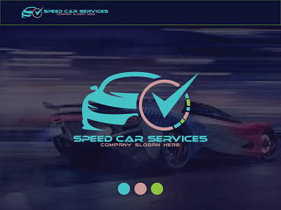 Speed Car Service Logo| Modern| Brand| Logo Design| branding design graphic design idea illustration logo typography ui ux vector