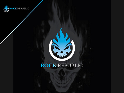 Rock Republic Logo| Logo Design| Branding| Modern| shopping