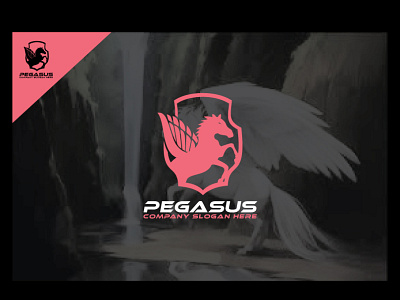 Pegasus Logo| Branding| Logo design| Modern|