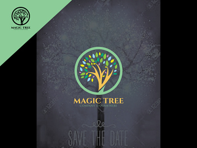 Magic Tree Logo| Branding| Logo Design| Minimal| Modern|