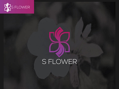 S Flower Logo| S Letter Logo| Flower Logo| Branding| Design|