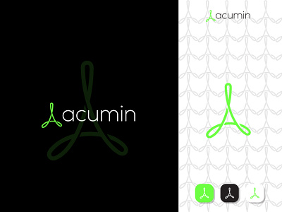 A Letter Logo| Acumin Logo| Logo Design| Branding|