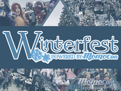 Winterfest, by Momocon Logo branding design logo