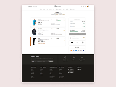 Redesigned Checkout Experience. adobexd ecommerce interaction design shopping uiuxdesign userexperiencedesign userinterfacedesign visual design
