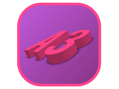 3D Icon designed for A3 Dimensions