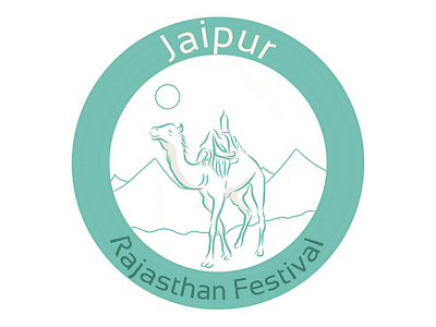 Logo design for Rajasthan Festival logodesign camel