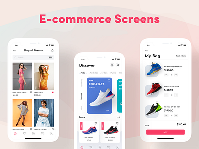 E-commerce experience design, daily UI Challenge adobe photoshop adobexd appui daily 100 challenge design ecommerce ecommerce app ecommerce design interaction design uiuxdesign userexperiencedesign userinterfacedesign visual design