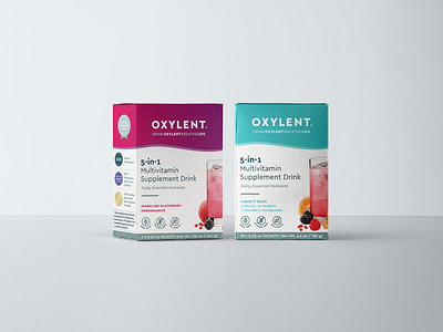 Packaging design for Oxylent brand branding design packaging rebranding