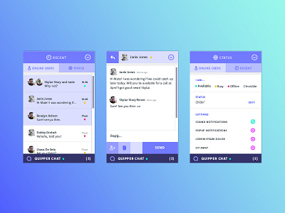 Quipist UX UI quipist social ui ux