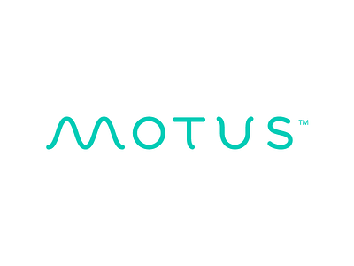 Motus Wordmark branding logo motus wordmark