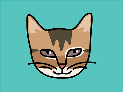 Josh Moji 100dayproject cat design illustration vector