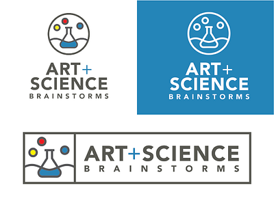 Art + Science Brainstorms art branding graphic design logos visual design