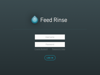 Feed Rinse Account Access dark feed rinse minimal sneak peek