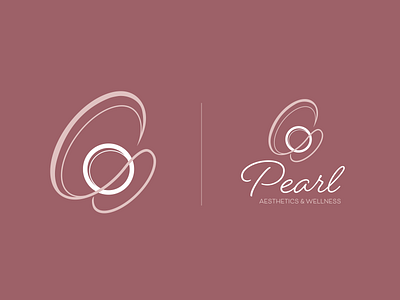 Pearl Aesthetics and Wellness Logo branding graphic design logo