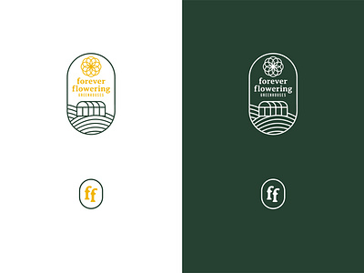 Forever Flowering Greenhouses Logo Concepts