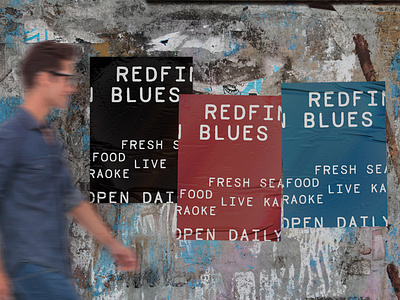 Redfin Blues Seafood Branding