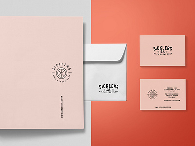 Sicklers Bike and Sport Shop Branding