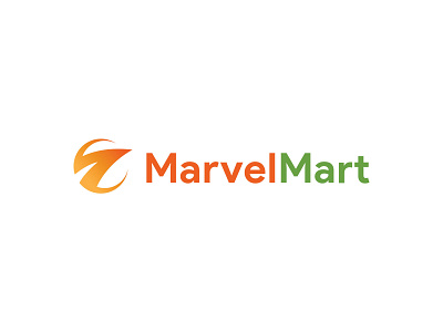 Marvel Mart animations branding branding concept delivery food illustration illustrator logo market services vector