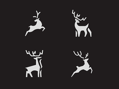 OldPark Exploration Logo art brand branding design experiment exploration exploration visual brand explorations logo logodesign reindeer