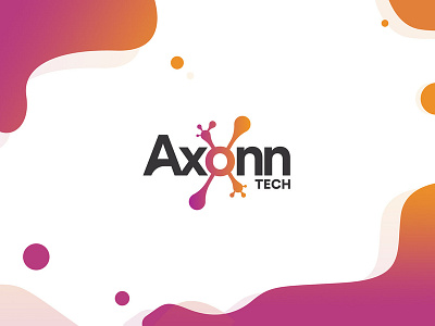 Axonn Tech axon axonometric logo tech design tech logo