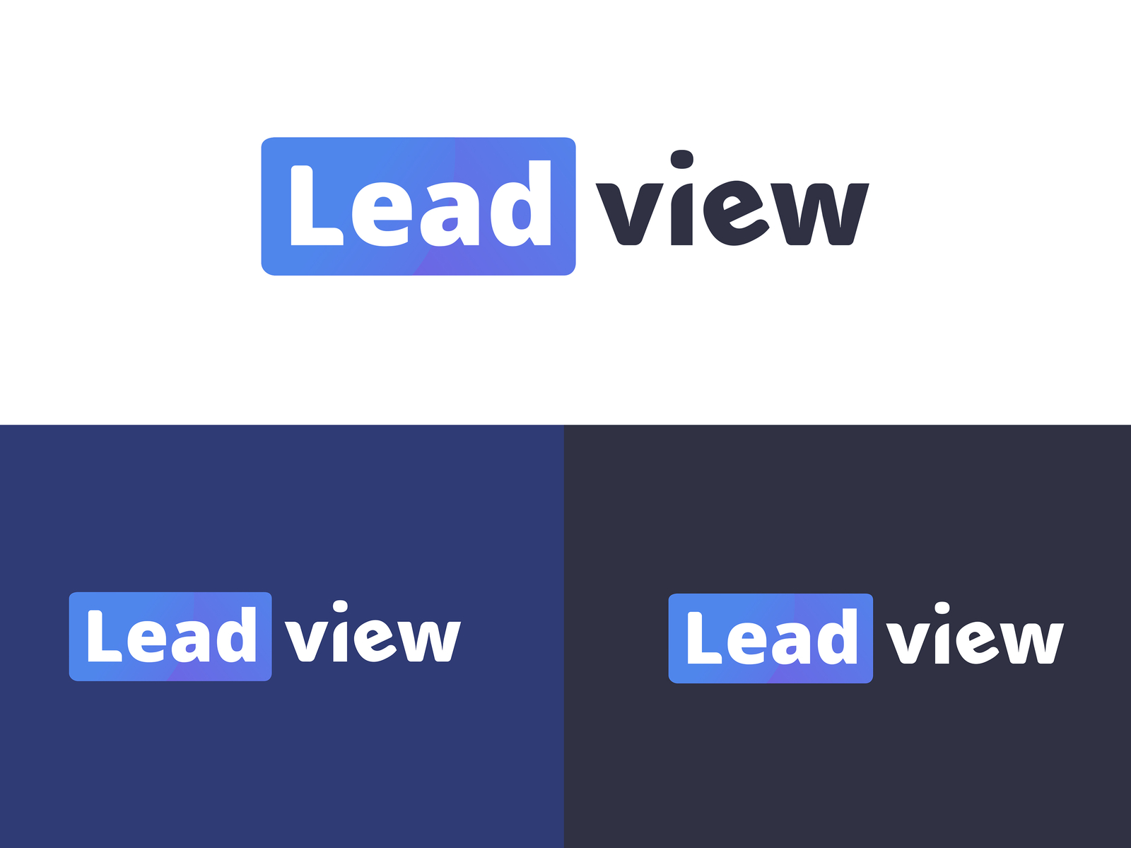 Leadview Branding Logo by Philip James on Dribbble