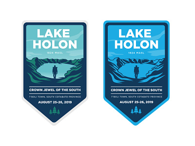 Lake Holon Badge Shirt badge logo badges brand lakeholon nature philippines travel