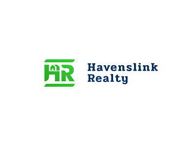 Havenslink Realty Official Logo app art branding home icon illustration illustrator logo realestate