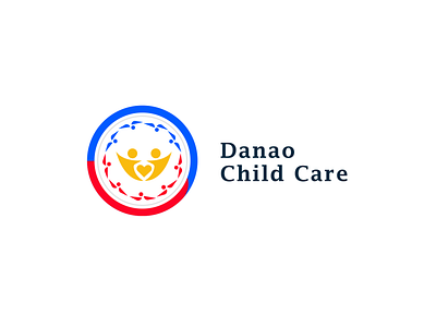 Danao Child Care branding design children davao illustration logodesign