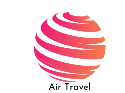 air travel design icon illustration logo png