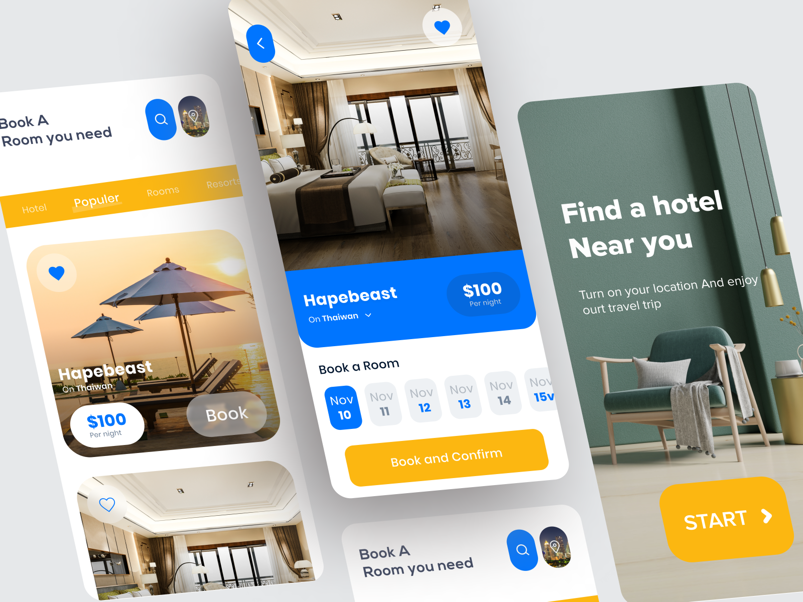 Hotel App 4x 